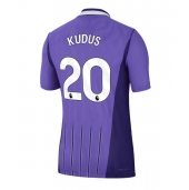 Moški Tottenham Hotspur Mohammed Kudus #20 Replika nogometni dresi Tretji 2026-27 Kratek Rokav
