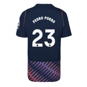 Moški Tottenham Hotspur Pedro Porro #23 Replika nogometni dresi Gostujoči 2026-27 Kratek Rokav