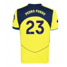 Moški Tottenham Hotspur Pedro Porro #23 Replika nogometni dresi Tretji 2025-26 Kratek Rokav