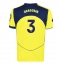 Moški Tottenham Hotspur Radu Dragusin #3 Replika nogometni dresi Tretji 2025-26 Kratek Rokav