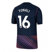 Moški Tottenham Hotspur Sandro Tonali #16 Replika nogometni dresi Gostujoči 2026-27 Kratek Rokav