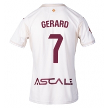 Moški Villarreal Gerard Moreno #7 Replika nogometni dresi Gostujoči 2025-26 Kratek Rokav