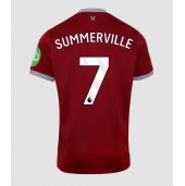 Moški West Ham United Crysencio Summerville #7 Replika nogometni dresi Domači 2025-26 Kratek Rokav
