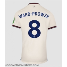 Moški West Ham United James Ward-Prowse #8 Replika nogometni dresi Gostujoči 2025-26 Kratek Rokav