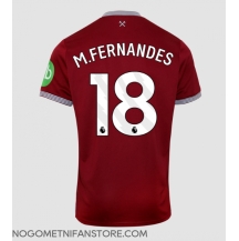 Moški West Ham United Mateus Fernandes #18 Replika nogometni dresi Domači 2025-26 Kratek Rokav