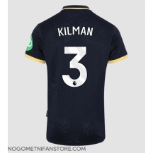 Moški West Ham United Max Kilman #3 Replika nogometni dresi Tretji 2025-26 Kratek Rokav