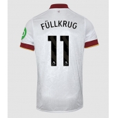 Moški West Ham United Niclas Fullkrug #11 Replika nogometni dresi Tretji 2024-25 Kratek Rokav