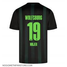 Moški Wolfsburg Lovro Majer #19 Replika nogometni dresi Gostujoči 2024-25 Kratek Rokav