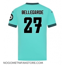 Moški Wolves Jean-Ricner Bellegarde #27 Replika nogometni dresi Gostujoči 2025-26 Kratek Rokav