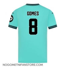 Moški Wolves Joao Gomes #8 Replika nogometni dresi Gostujoči 2025-26 Kratek Rokav