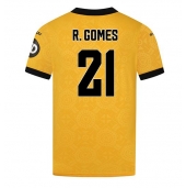 Moški Wolves Rodrigo Gomes #21 Replika nogometni dresi Domači 2025-26 Kratek Rokav