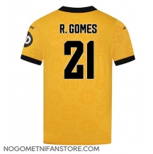 Moški Wolves Rodrigo Gomes #21 Replika nogometni dresi Domači 2025-26 Kratek Rokav