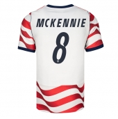 Moški Združene države Weston McKennie #8 Replika nogometni dresi Domači SP 2026 Kratek Rokav