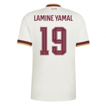 Moški Španija Lamine Yamal #19 Replika nogometni dresi Gostujoči SP 2026 Kratek Rokav
