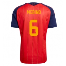 Moški Španija Mikel Merino #6 Replika nogometni dresi Domači SP 2026 Kratek Rokav