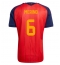 Moški Španija Mikel Merino #6 Replika nogometni dresi Domači SP 2026 Kratek Rokav