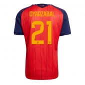 Moški Španija Mikel Oyarzabal #21 Replika nogometni dresi Domači SP 2026 Kratek Rokav
