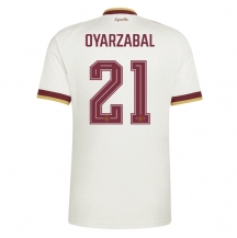 Moški Španija Mikel Oyarzabal #21 Replika nogometni dresi Gostujoči SP 2026 Kratek Rokav