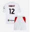 Otroški AC Milan Adrien Rabiot #12 Replika nogometni dresi kompleti Gostujoči 2026-27 Kratek Rokav (+ hlače)