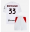 Otroški AC Milan Davide Bartesaghi #33 Replika nogometni dresi kompleti Gostujoči 2026-27 Kratek Rokav (+ hlače)