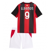 Otroški AC Milan Goncalo Ramos #9 Replika nogometni dresi kompleti Domači 2026-27 Kratek Rokav (+ hlače)