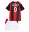 Otroški AC Milan Goncalo Ramos #9 Replika nogometni dresi kompleti Domači 2026-27 Kratek Rokav (+ hlače)