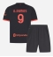 Otroški AC Milan Goncalo Ramos #9 Replika nogometni dresi kompleti Tretji 2026-27 Kratek Rokav (+ hlače)
