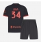 Otroški AC Milan Mario Gila #34 Replika nogometni dresi kompleti Tretji 2026-27 Kratek Rokav (+ hlače)