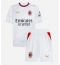 Otroški AC Milan Omari Hutchinson #20 Replika nogometni dresi kompleti Gostujoči 2026-27 Kratek Rokav (+ hlače)