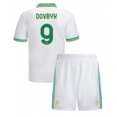 Otroški AS Roma Artem Dovbyk #9 Replika nogometni dresi kompleti Tretji 2025-26 Kratek Rokav (+ hlače)