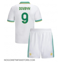 Otroški AS Roma Artem Dovbyk #9 Replika nogometni dresi kompleti Tretji 2025-26 Kratek Rokav (+ hlače)