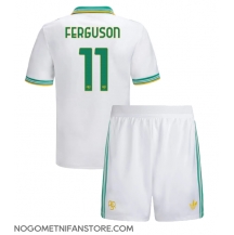 Otroški AS Roma Evan Ferguson #11 Replika nogometni dresi kompleti Tretji 2025-26 Kratek Rokav (+ hlače)