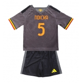 Otroški AS Roma Evan Ndicka #5 Replika nogometni dresi kompleti Tretji 2026-27 Kratek Rokav (+ hlače)