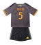 Otroški AS Roma Evan Ndicka #5 Replika nogometni dresi kompleti Tretji 2026-27 Kratek Rokav (+ hlače)