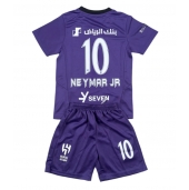 Otroški Al-Hilal Neymar Jr #10 Replika nogometni dresi kompleti Tretji 2024-25 Kratek Rokav (+ hlače)