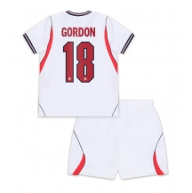Otroški Anglija Anthony Gordon #18 Replika nogometni dresi kompleti Domači SP 2026 Kratek Rokav (+ hlače)