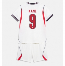 Otroški Anglija Harry Kane #9 Replika nogometni dresi kompleti Domači SP 2026 Kratek Rokav (+ hlače)