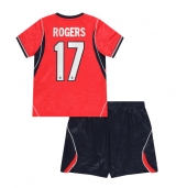 Otroški Anglija Morgan Rogers #17 Replika nogometni dresi kompleti Gostujoči SP 2026 Kratek Rokav (+ hlače)