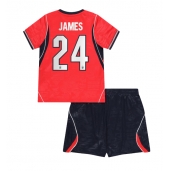 Otroški Anglija Reece James #24 Replika nogometni dresi kompleti Gostujoči SP 2026 Kratek Rokav (+ hlače)