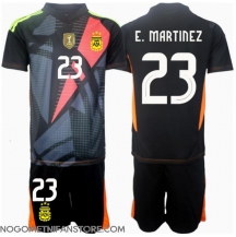 Otroški Argentina Emiliano Martinez #23 Vratar Replika nogometni dresi kompleti Domači Copa America 2024 Kratek Rokav (+ hlače)