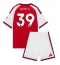 Otroški Arsenal Bruno Guimaraes #39 Replika nogometni dresi kompleti Domači 2026-27 Kratek Rokav (+ hlače)