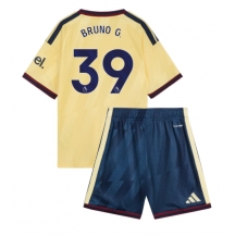 Otroški Arsenal Bruno Guimaraes #39 Replika nogometni dresi kompleti Tretji 2026-27 Kratek Rokav (+ hlače)