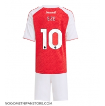 Otroški Arsenal Eberechi Eze #10 Replika nogometni dresi kompleti Domači 2025-26 Kratek Rokav (+ hlače)