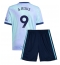 Otroški Arsenal Gabriel Jesus #9 Replika nogometni dresi kompleti Tretji 2024-25 Kratek Rokav (+ hlače)