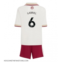 Otroški Arsenal Gabriel Magalhaes #6 Replika nogometni dresi kompleti Tretji 2025-26 Kratek Rokav (+ hlače)