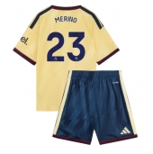 Otroški Arsenal Mikel Merino #23 Replika nogometni dresi kompleti Tretji 2026-27 Kratek Rokav (+ hlače)