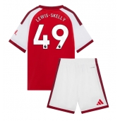 Otroški Arsenal Myles Lewis-Skelly #49 Replika nogometni dresi kompleti Domači 2026-27 Kratek Rokav (+ hlače)