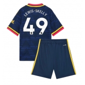 Otroški Arsenal Myles Lewis-Skelly #49 Replika nogometni dresi kompleti Gostujoči 2026-27 Kratek Rokav (+ hlače)