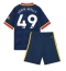Otroški Arsenal Myles Lewis-Skelly #49 Replika nogometni dresi kompleti Gostujoči 2026-27 Kratek Rokav (+ hlače)