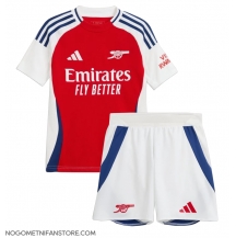 Otroški Arsenal Replika nogometni dresi kompleti Domači 2024-25 Kratek Rokav (+ hlače)